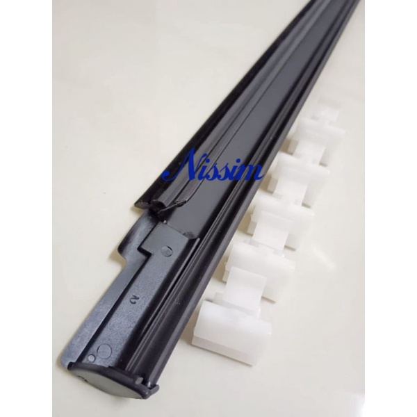 Door Glass Moulding Saga,Iswara,Lmst (getah cermin luar) Shopee Malaysia