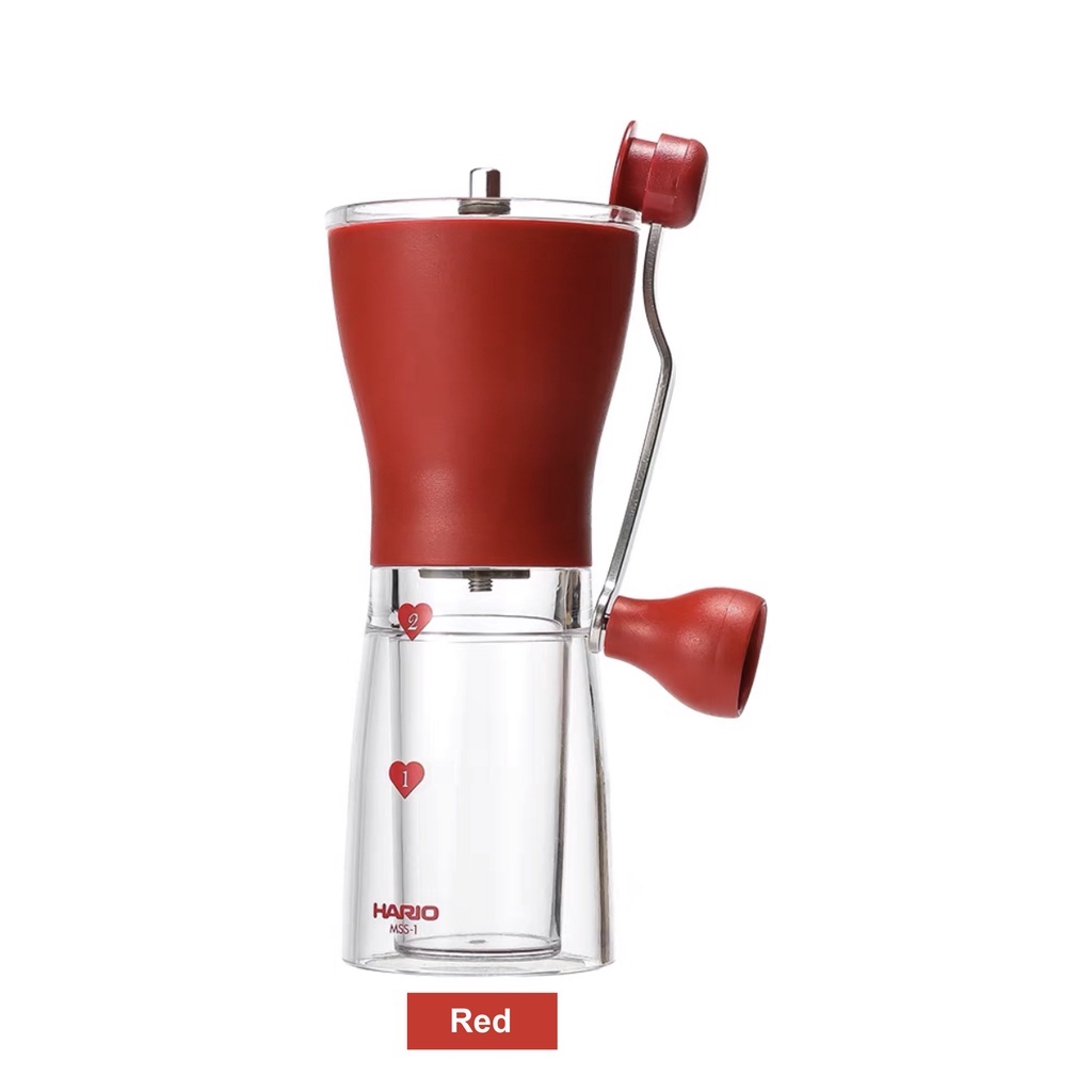 (Ready Stock) Coffee Espresso Hario Mini Mill Slim Plus Black Hand