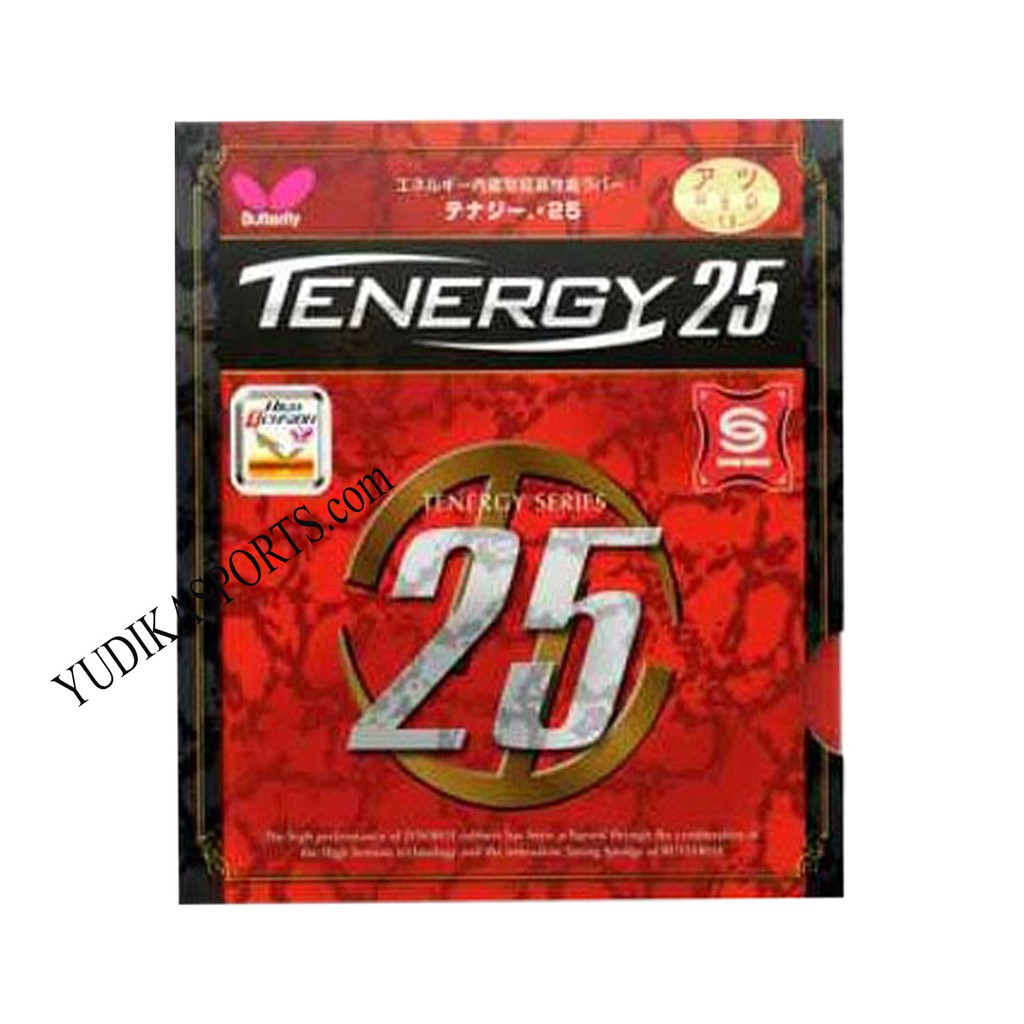 Butterfly Tenergy Table Tennis Rubber Bet 25 Shopee Malaysia