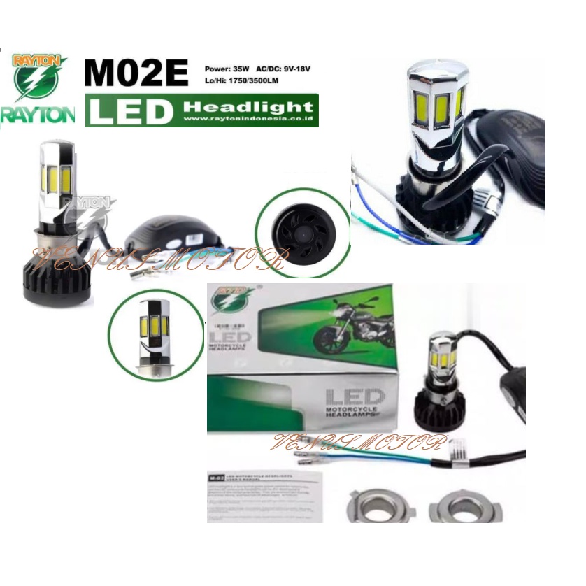 Original RTD led headlights, original RTD lights, Rizoma RTD 6-sided 3 ...