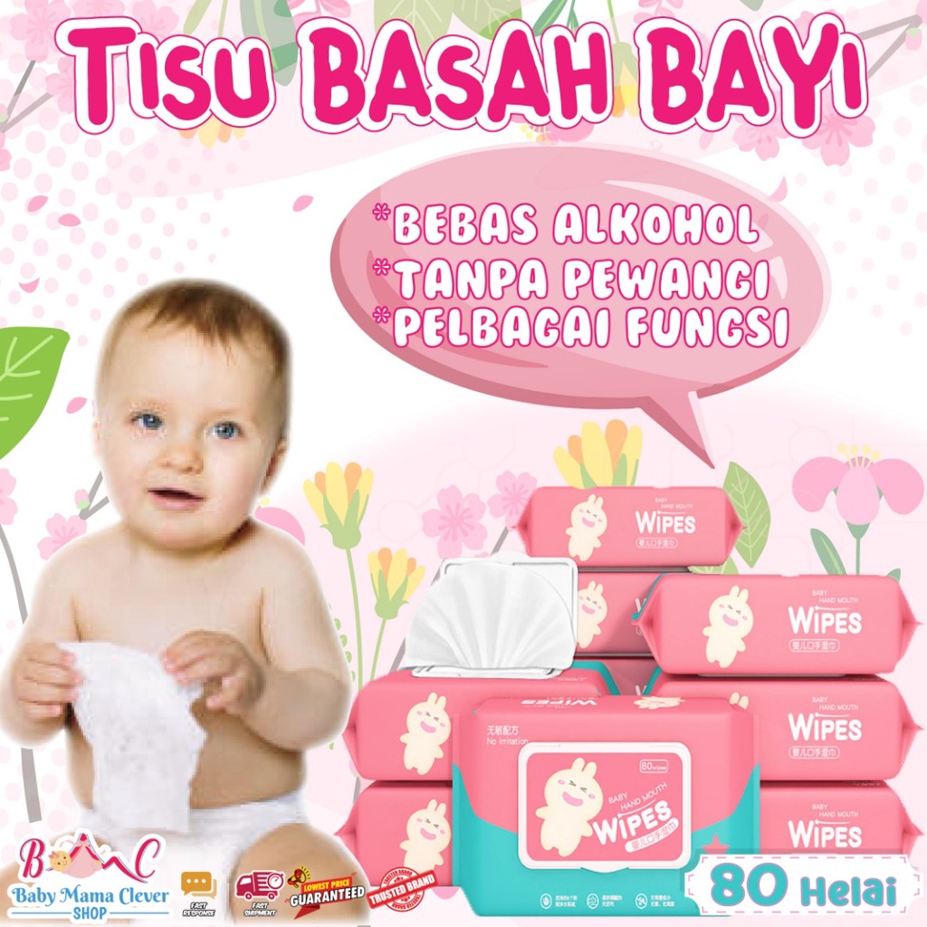 wet tissue baby wet tissue antibacterial tisu basah baby pureen baby ...