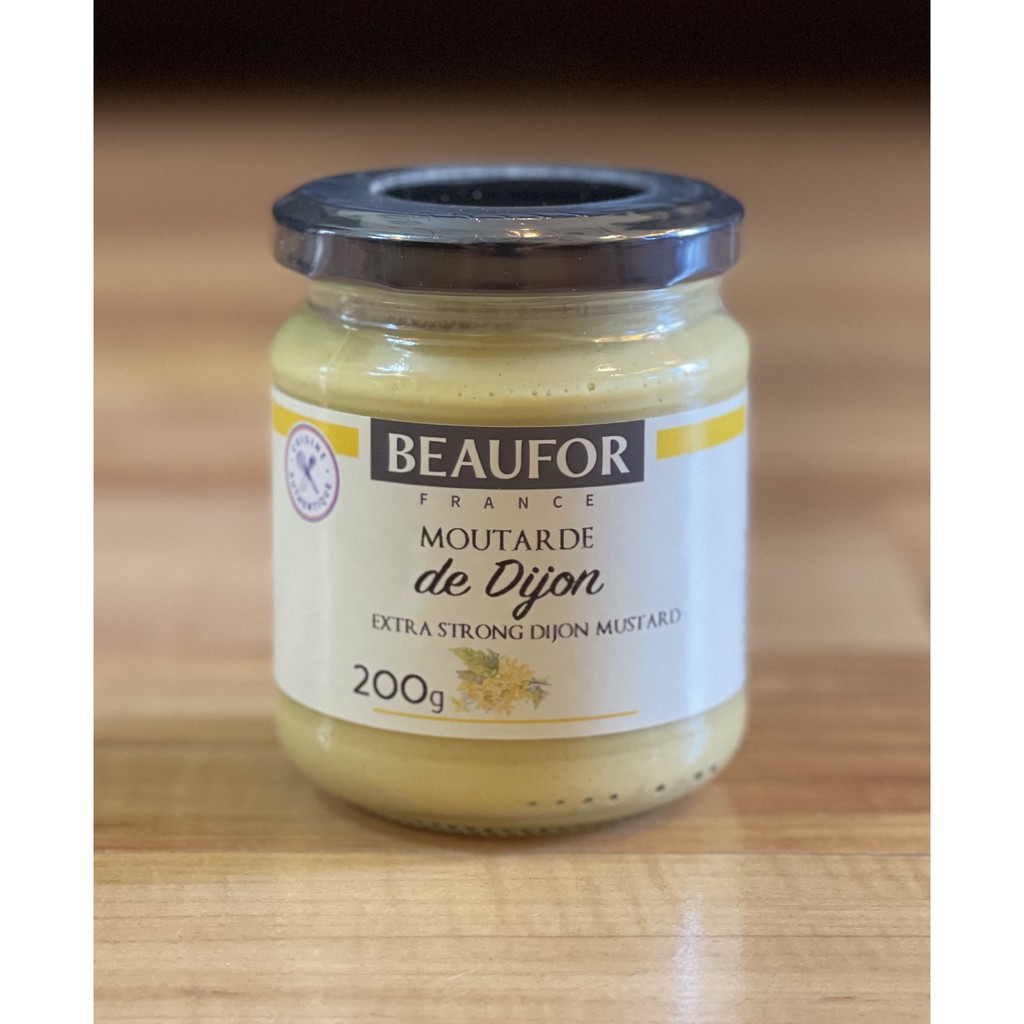 BEAUFOR Dijon Mustard 200gm Product de France Shopee Malaysia