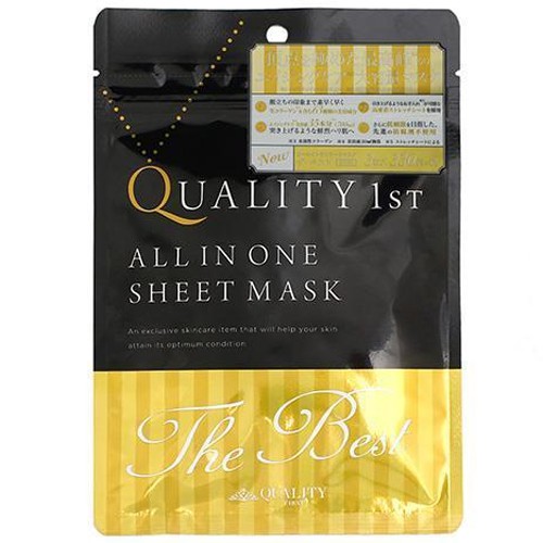 Quality First Japan All-in-1 Anti-aging Facial Mask (3 sheets) | Shopee ...
