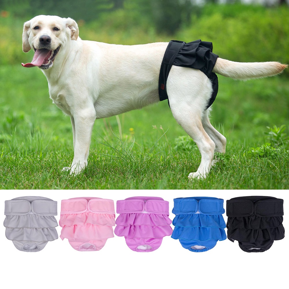 Women's Dog Diapers Menstrual Underwear Diapers Dog Panties Sanitary