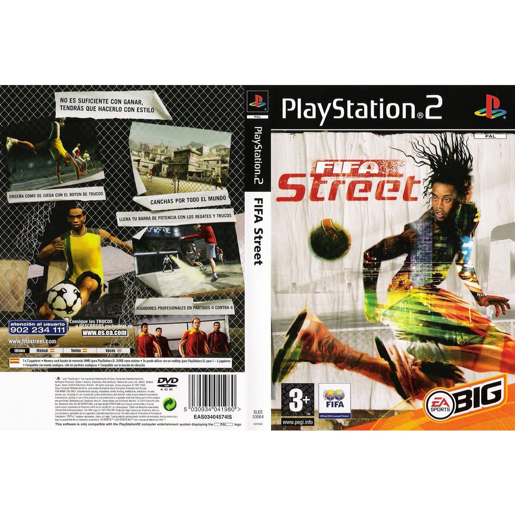 🔥PS2 CD DVD Games🔥 FIFA Street , Dvd game Playstation 2 | Shopee Malaysia