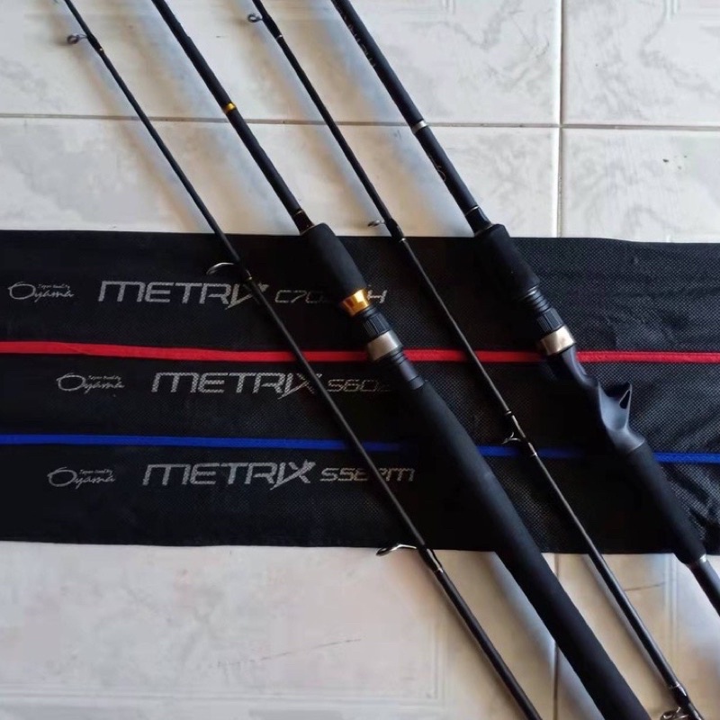 Oyama Metrix Fishing Rod (Spinning & BC) | Shopee Malaysia