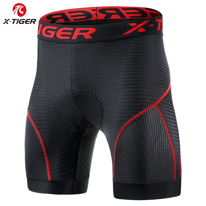 X-TIGER Women's Cycling Underwear 3D Gel Padded Riding Shorts MTB