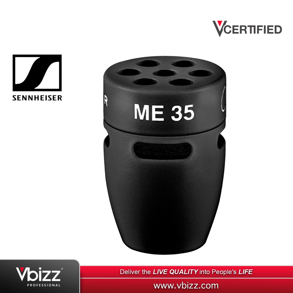 SENNHEISER ME35 B MZH Series Miniature Supercardioid Condenser ...