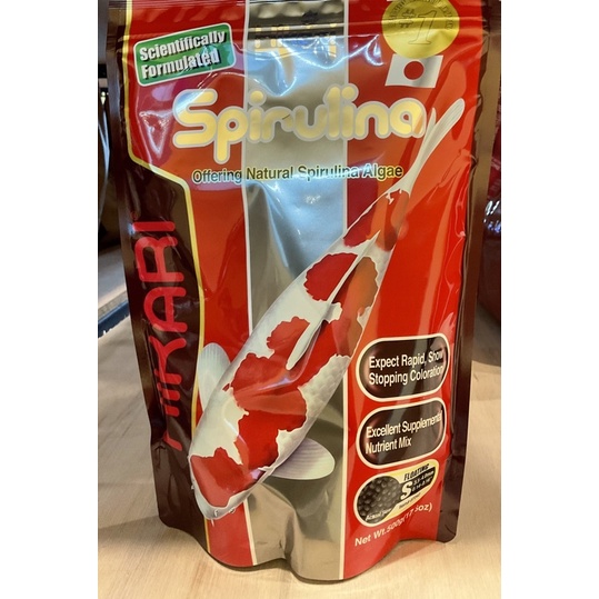 *NEW STOCK* EXPIRY DATE 06/2024 HIKARI SPIRULINA KOI (MINI) 500g