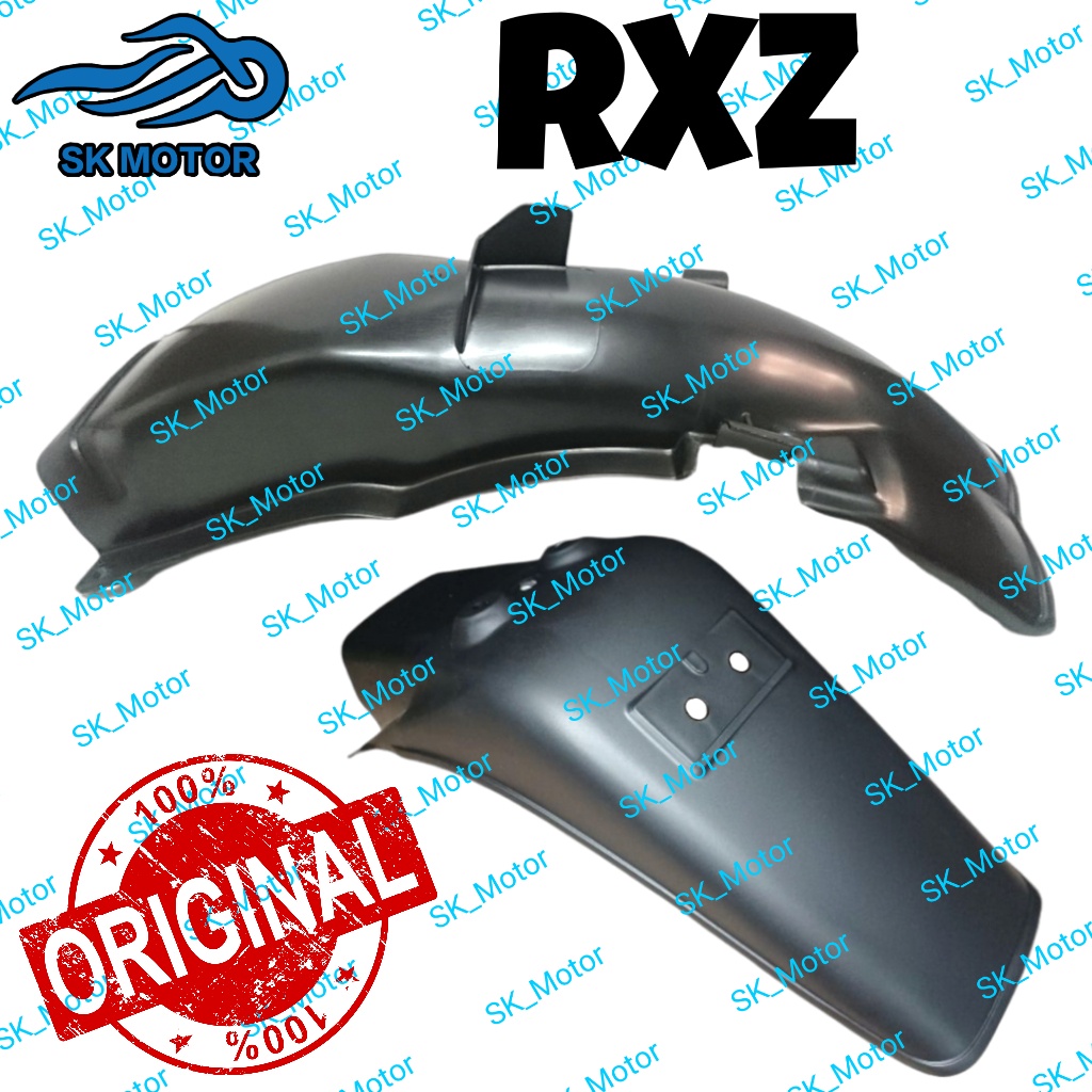 Yamaha RXZ Original Rear Fender Cover Mudguard Magat Tayar Belakang ...