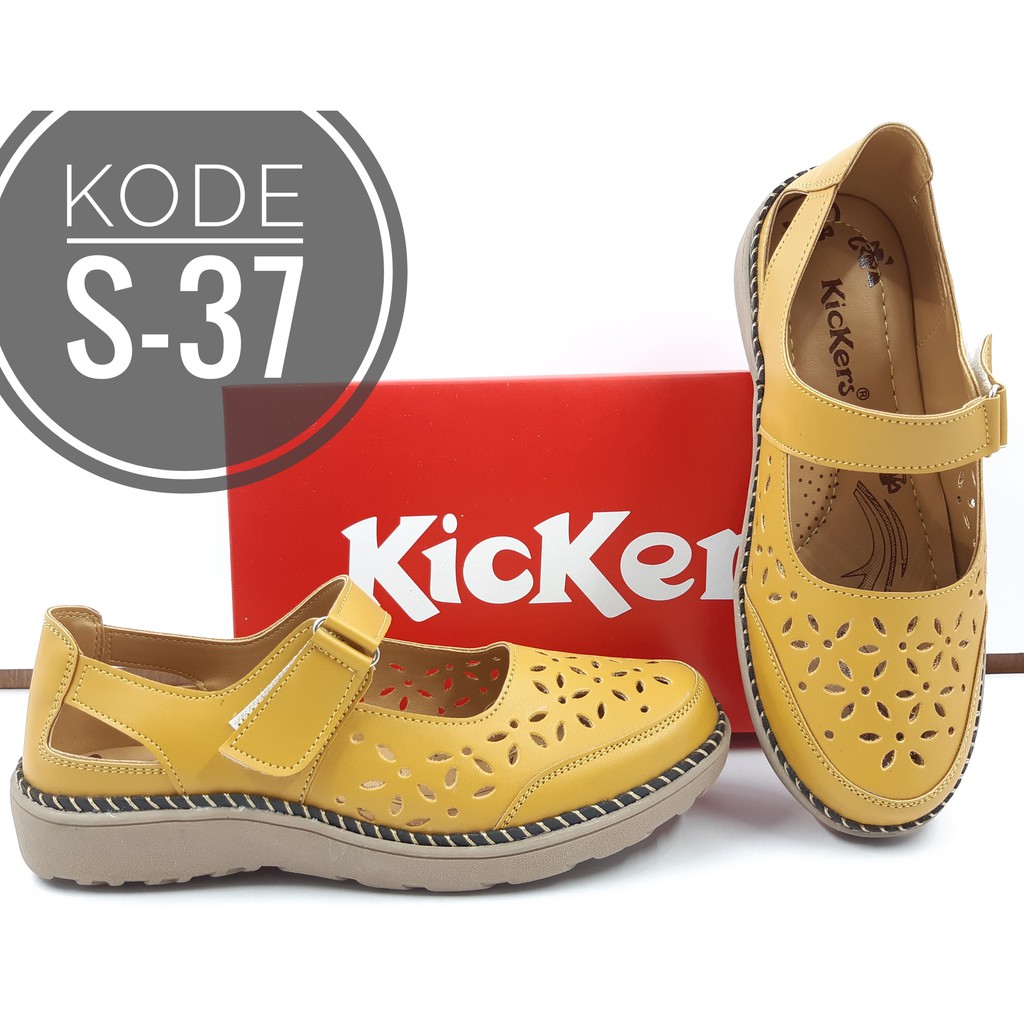 kickers slip on shoes