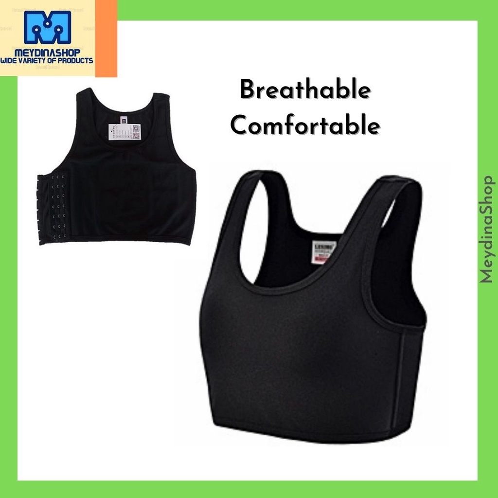 Women Buckle Short Chest Breast Binder Trans Tomboy chest binder