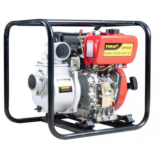 (READY STOCK)TOKAI Japan Brand Diesel Engine Water Pump EP80-4 stroke ...