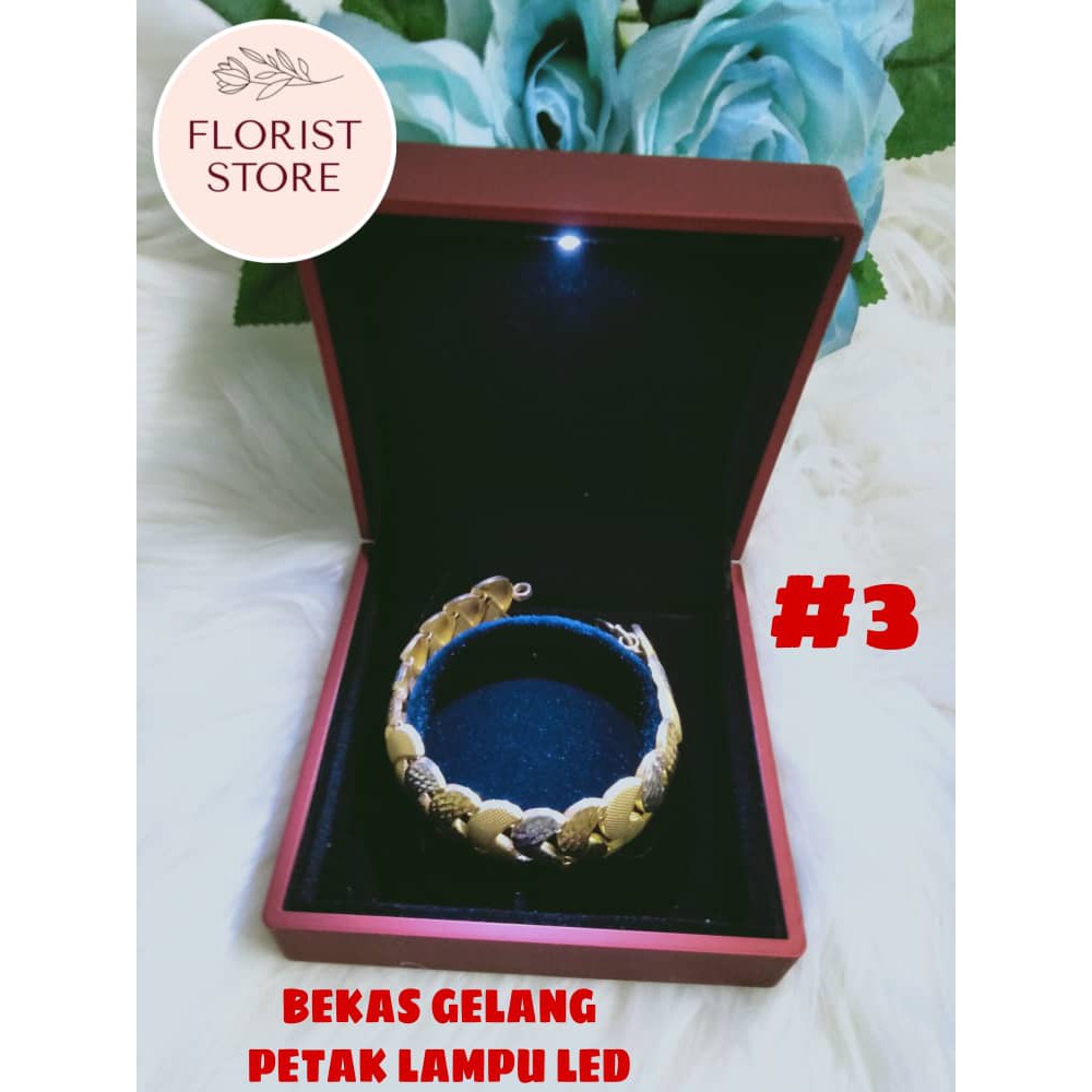 Bekas Cincinbekas Gelang Hantaran Untuk Merisiktunang Atau Nikah Lampu Led Shopee Malaysia