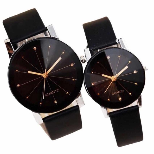 Black couple clearance watch