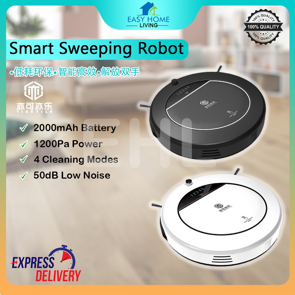 EHL YIKEYILE Intelligent Robot Vacuum Cleaner Smart Sweep Mop Vacuum Cleaning Robot Floor