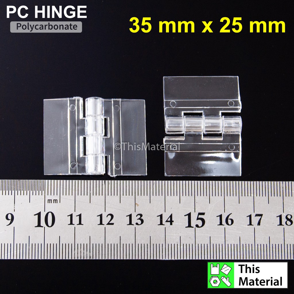 PC Hinge Polycarbonate Hinge Engsel Polikarbonate PC | Shopee Malaysia