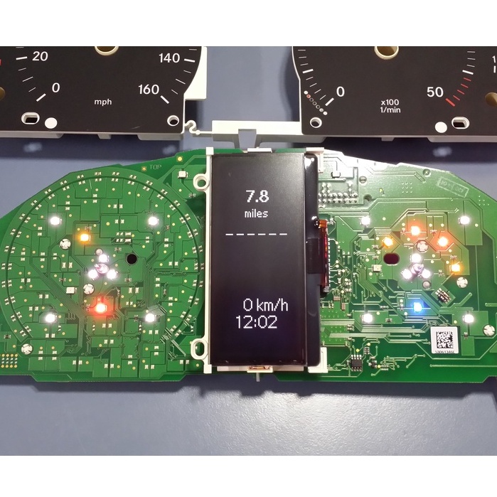 Mercedes W203 Meter speedometer Instrument Cluster REPAIR SERVICE Shopee Malaysia