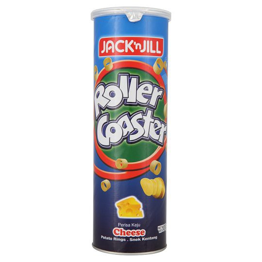 JACK N JILL Roller Coaster Potato Chips Cheese 100g Shopee