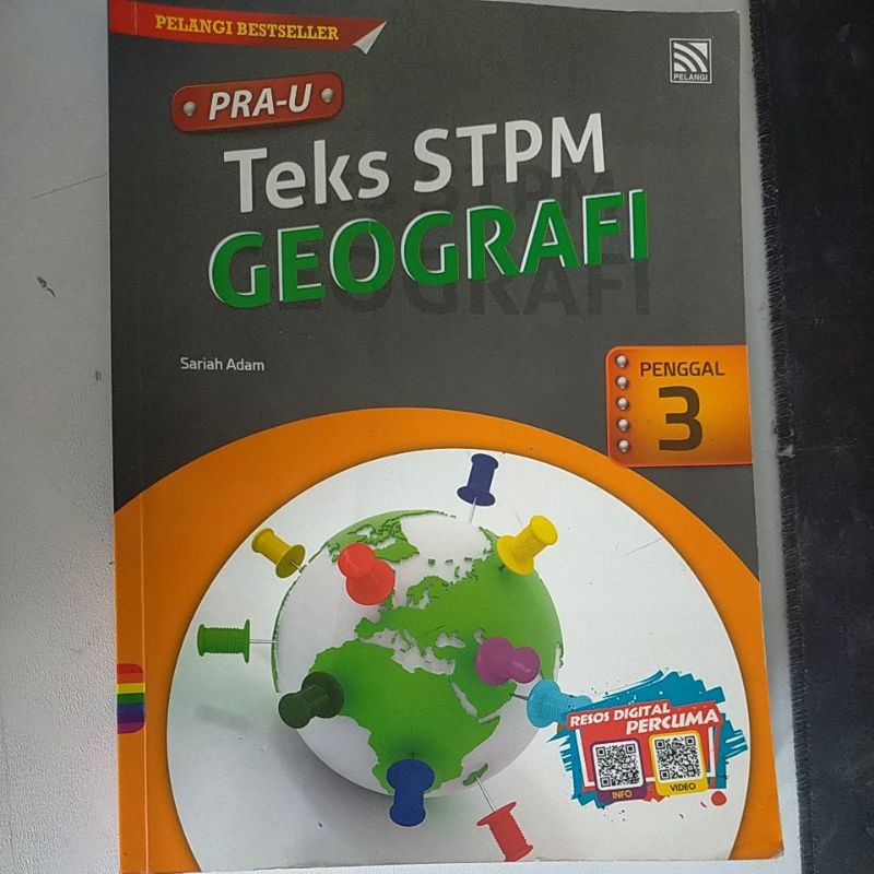 Teks STPM GEOGRAFI Penggal 3 (Pelangi) | Shopee Malaysia