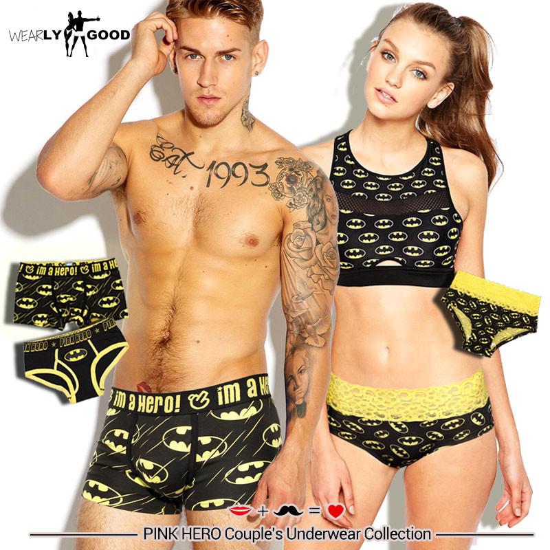 Couple Matching Underwear Men's Boxers Briefs Shorts Sexy - Temu United  Arab Emirates