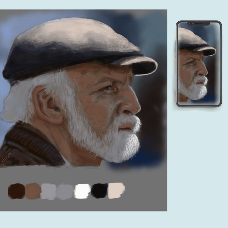 Digital Potrait Illustration / Potret Digital / Ilustrasi Digital ...