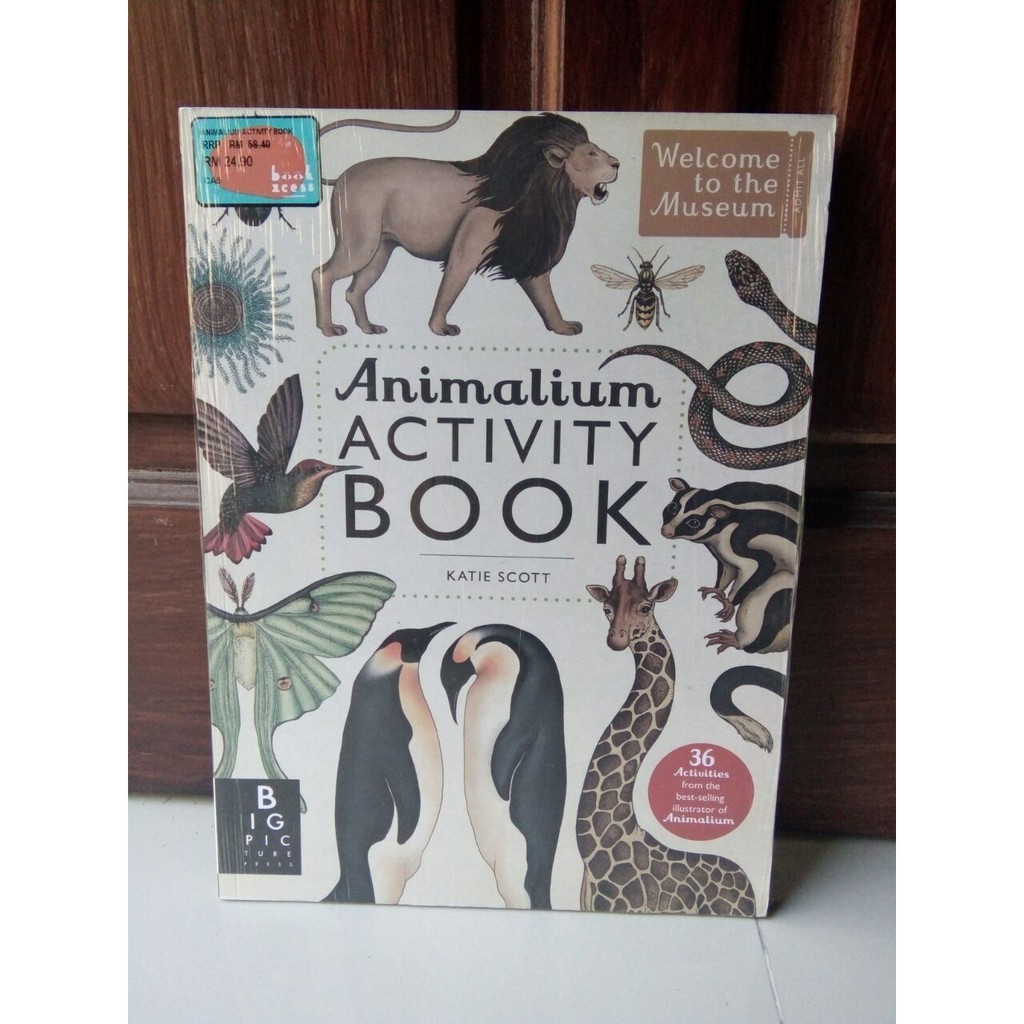 Animalium activity Big Size book welcome to the Children's book museum ...