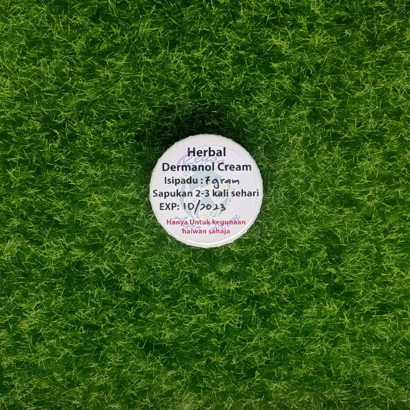 Herbal Dermanol Cream, Krim untuk luka2 haiwan kesayangan anda (Repack ...