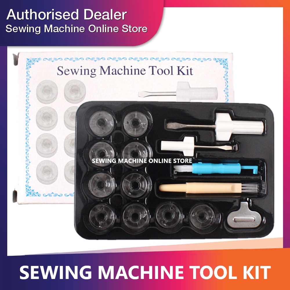 🔥READY STOCK🔥 Portable Sewing Machine TOOL KIT / Needle Plate Screwdriver / Alat Jahitan