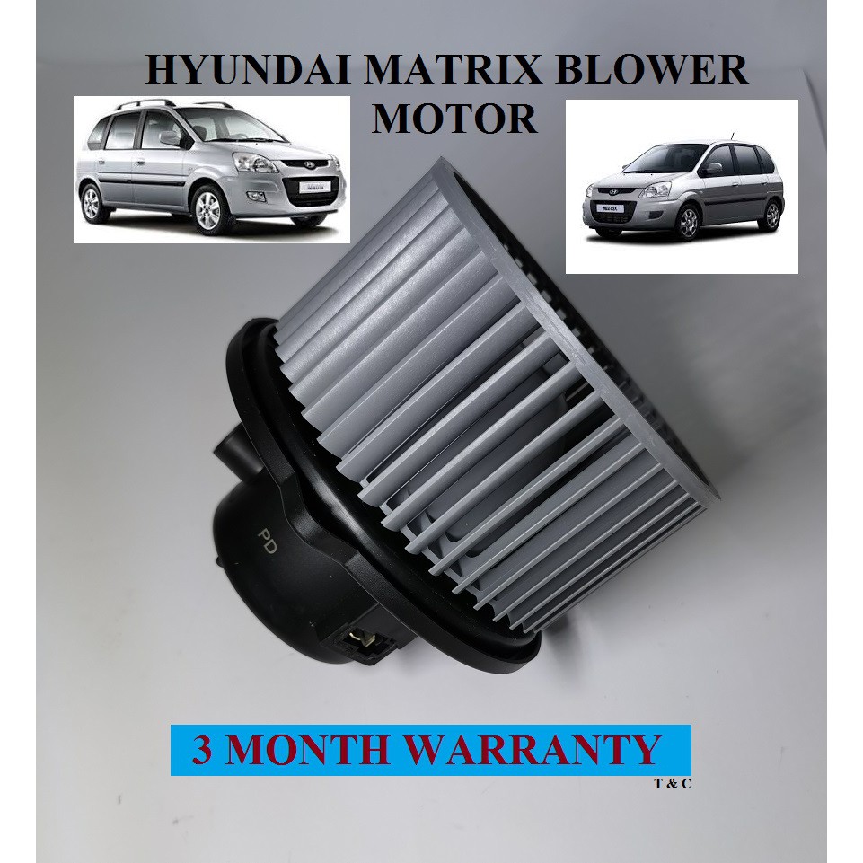 3MONTH WARRANTY HYUNDAI MATRIX AIR COND BLOWER MOTOR / MATRIX AIRCOND ...