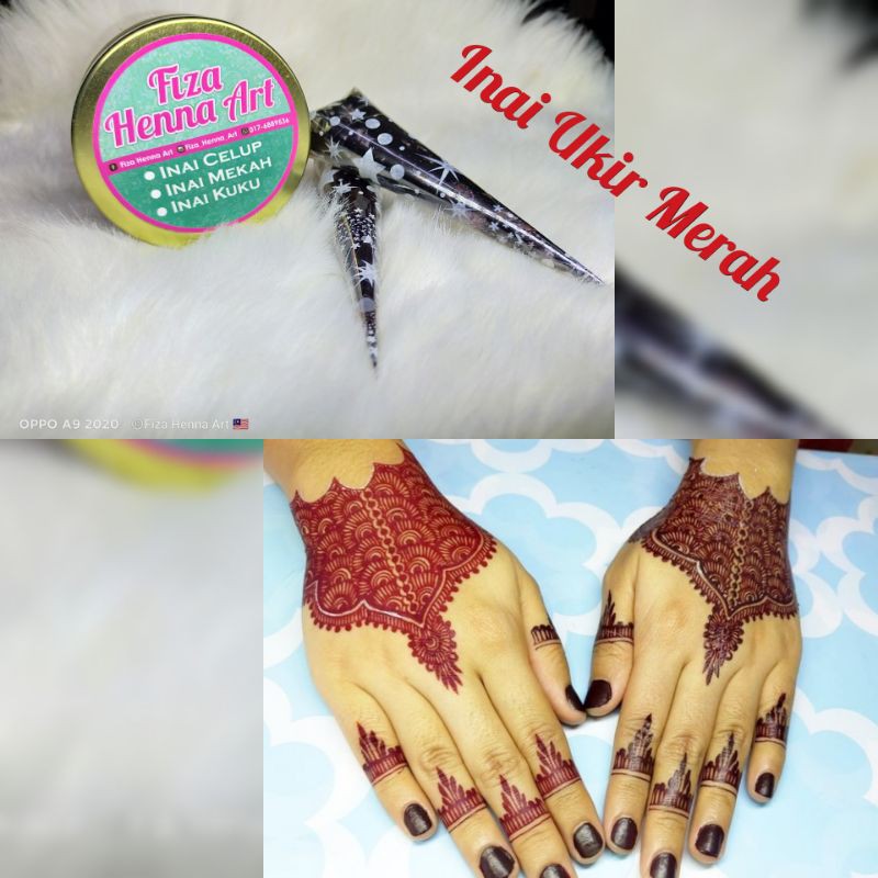 Inai Lukis / Inai kon Special Mix for Henna Artist | Shopee Malaysia