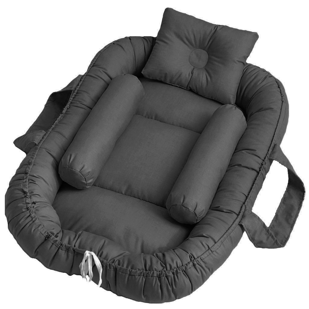 Baby NEST Mattress With Alternating Motifs, FREE Pillows For The Crown