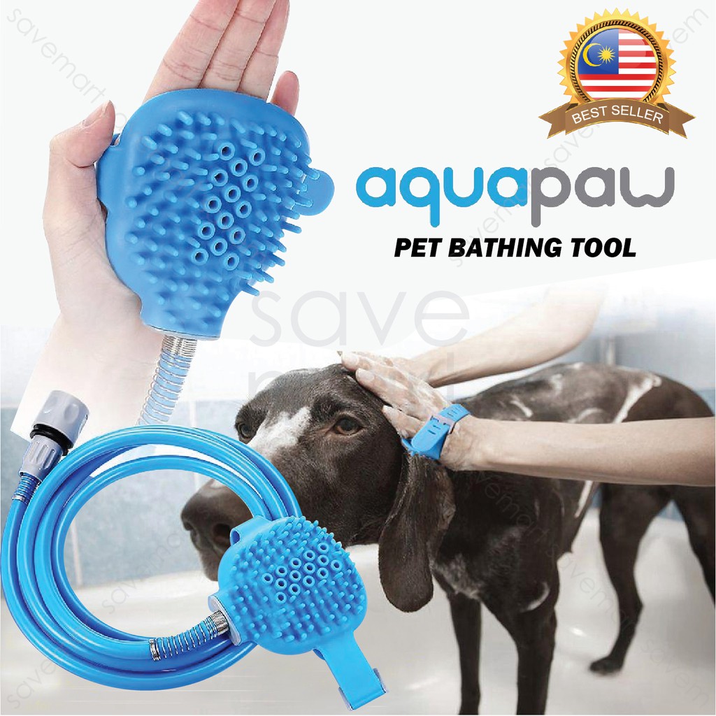 Aquapaw Shower Sprayer Scrubber Pet Bathing Tool