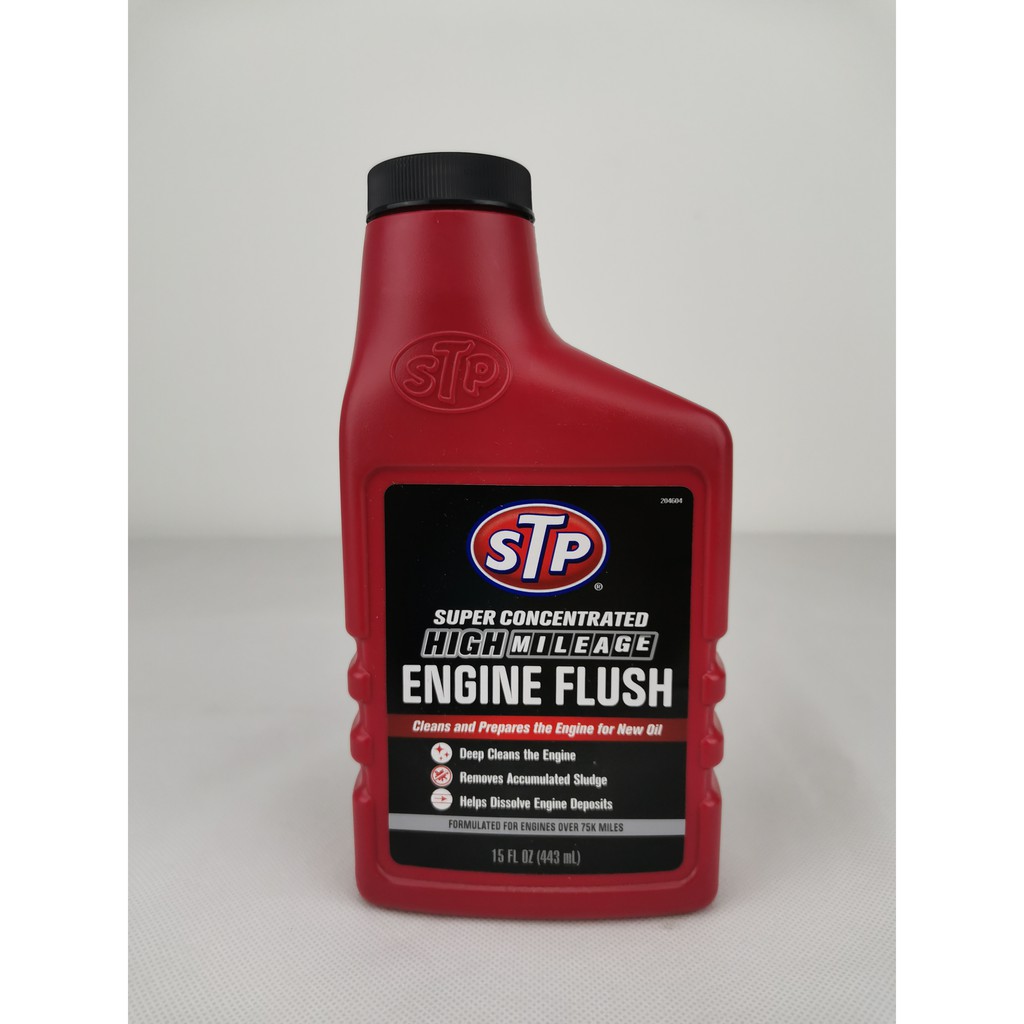 Stp Super Concentrated High Mileage Engine Flush (443ml) Shopee Malaysia