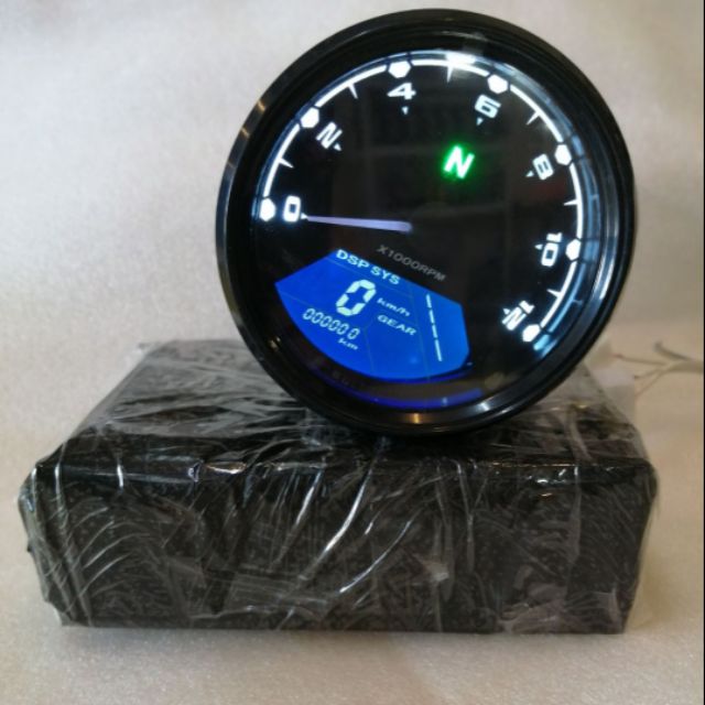Motorcycle LED digital meter,Speedometer digital meter cafe racer ...
