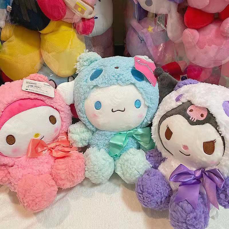 New Anime My Melody Sanrio Plush Doll Cinnamoroll Plush Doll Girl Toy ...