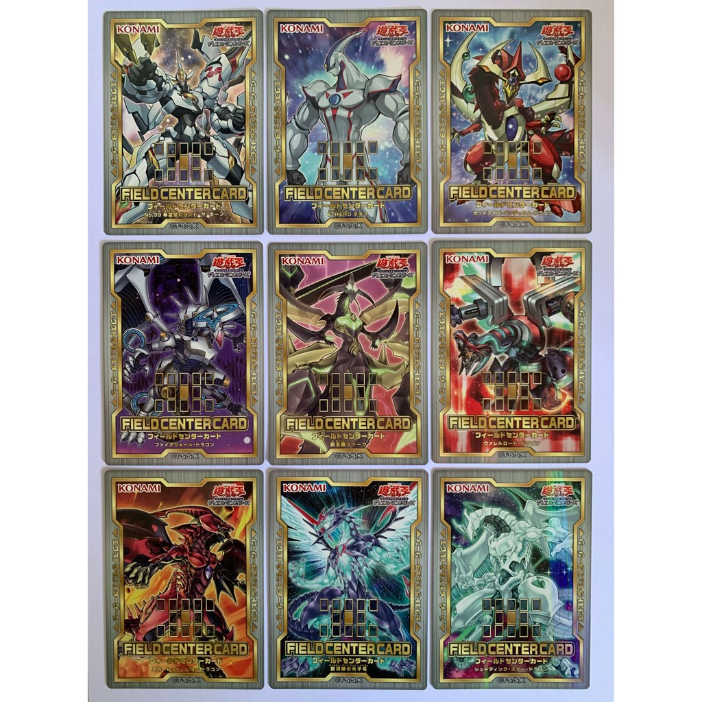 YUGIOH FIELD CENTER CARD SERIES 1 Shopee Malaysia