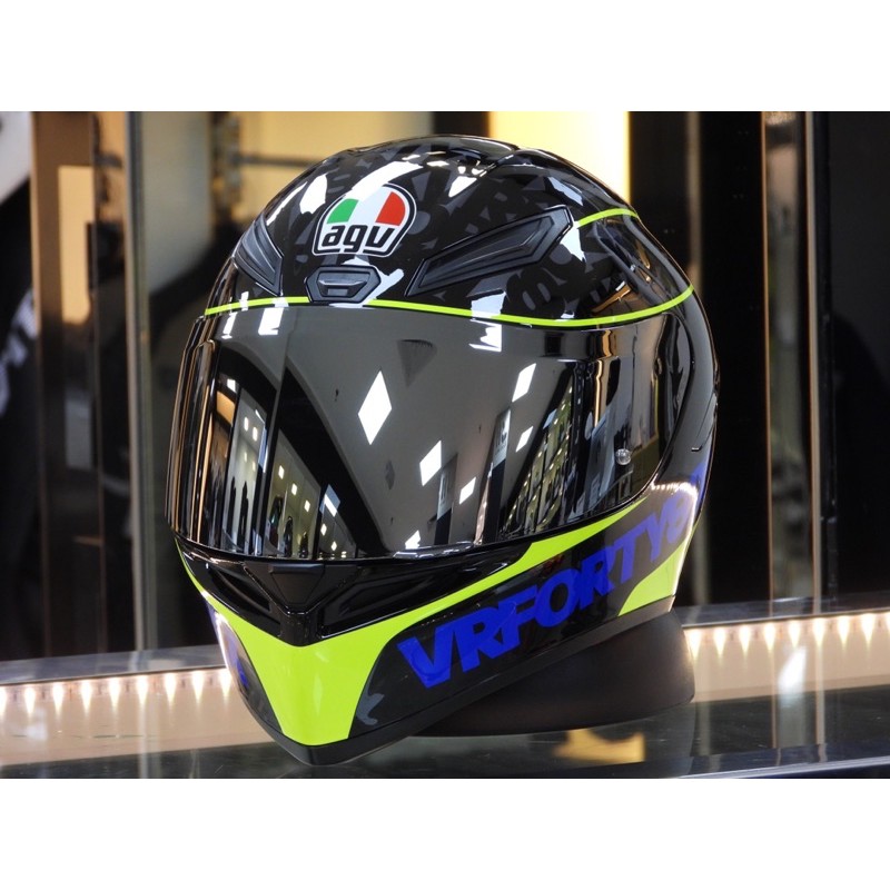 Racing World - AGV K1 Gothic Helmet Aerodynamic shape