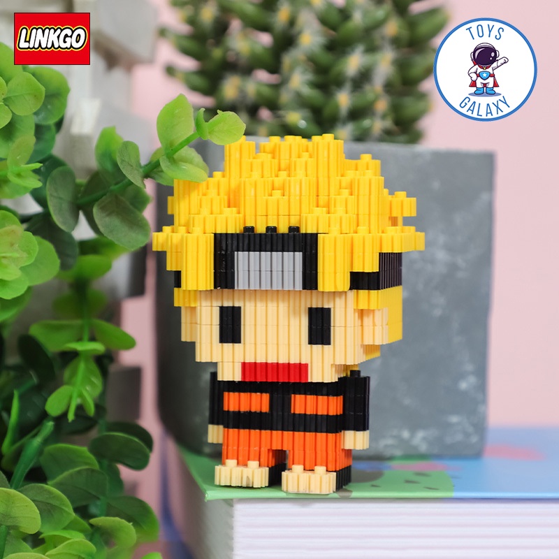 Lego LINKGO Naruto Sasuke Kakashi Itachi Gaara Rock Lee Ninja Leaf ...