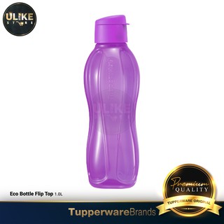 Tupperware Eco Bottle Flip Top (Black, Green, Purple, Blue, Red