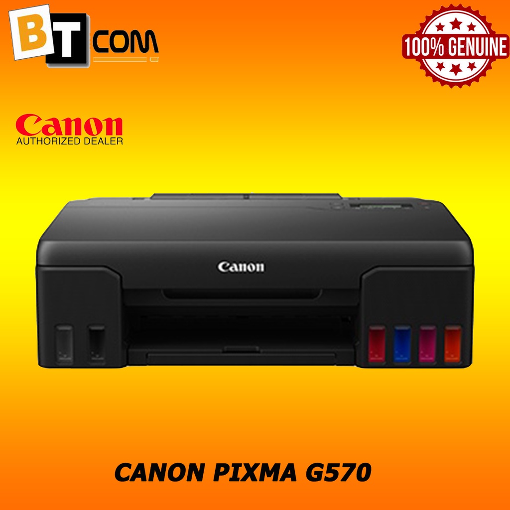 CANON PIXMA G570 Wireless Single Function Ink Tank for High Volume ...