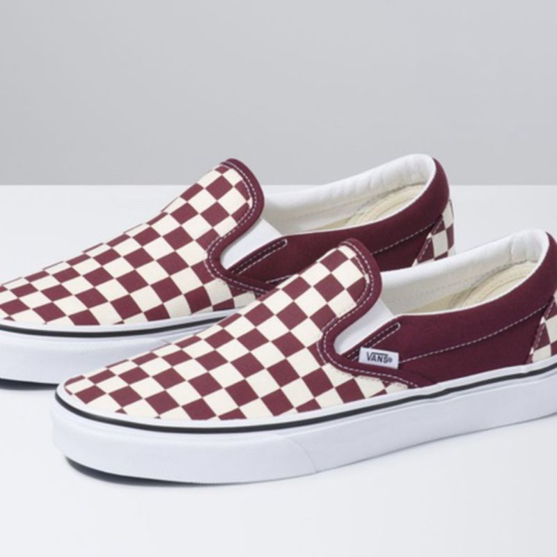 KASUT VANS SLIP ON SHOES KASUT VANS CLASSIC SHOES VANS CHECKERBOARD KASUT VAN S LOAFER READY STOCK Shopee Malaysia