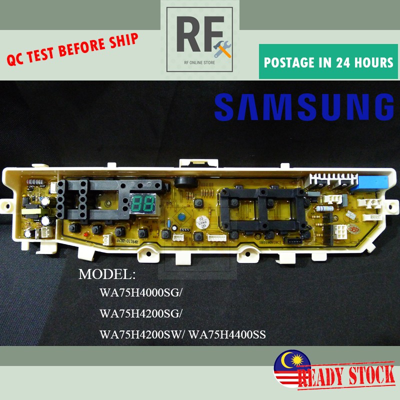 SAMSUNG WASHING MACHINE PCB BOARD WA75H4000SG / WA75H4200SG ...