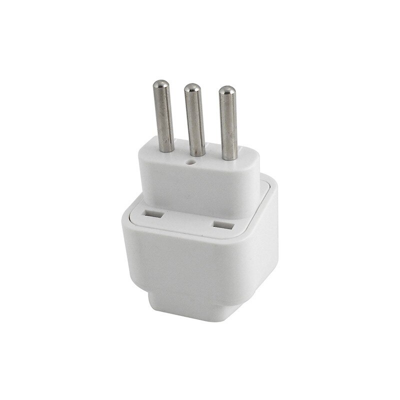 Universal UK/US/EU/AU To Italy Uruguay Syria 3 Pin Travel Power Adapter ...