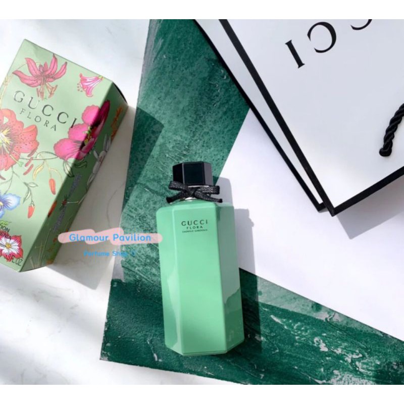 Gucci flora green bottle hot sale