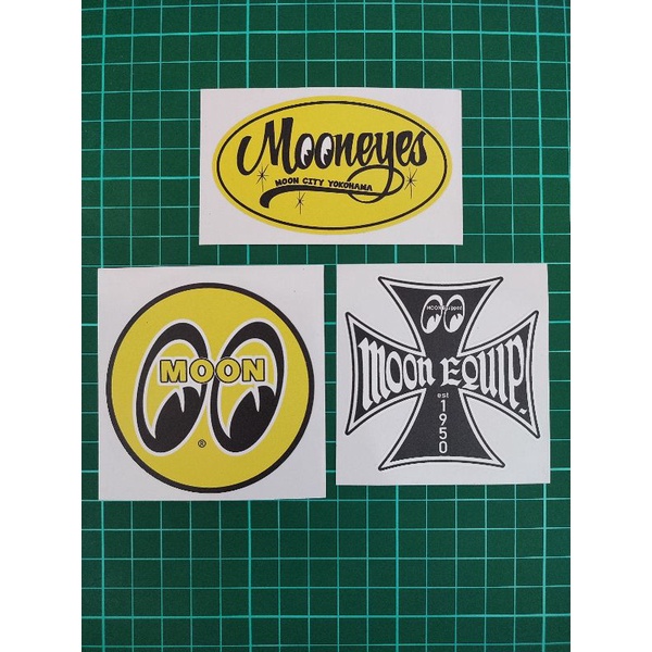 Mooneyes UV Printing Sticker (1set) | Shopee Malaysia