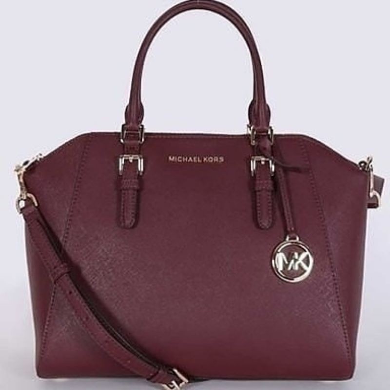 Michael kors deals ciara maroon