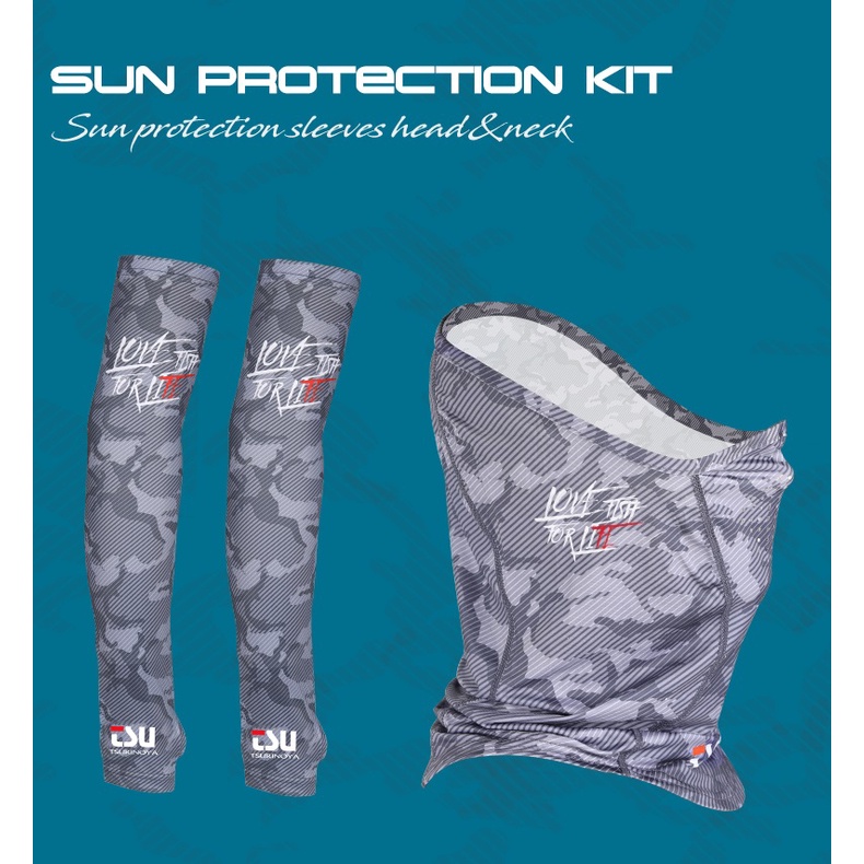 Tsurinoya Malaysia Buff & Arm Sleeves/ Material ICESILK/UV Protection