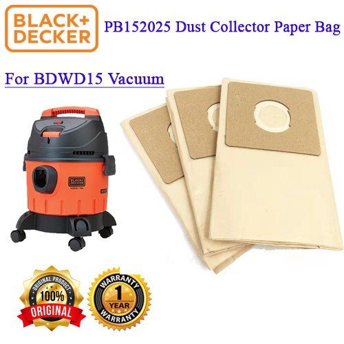 AON126 BLACK DECKER PB152025 Vacuum Cleaner Dust Collector Paper