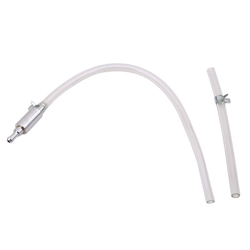 2-Piece Clutch & Brake Bleeder Hose Kit - One Way Valve Tube For Motorcycle & Car